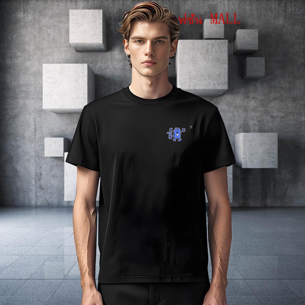 Cool Design cartoon 100% Cotton 230g Men Clothes T-Shirt Hip Hop Street Round Neck Short Sleeve T-Shirts for Men Fashion DIY Logo Oversized Tops Shirt