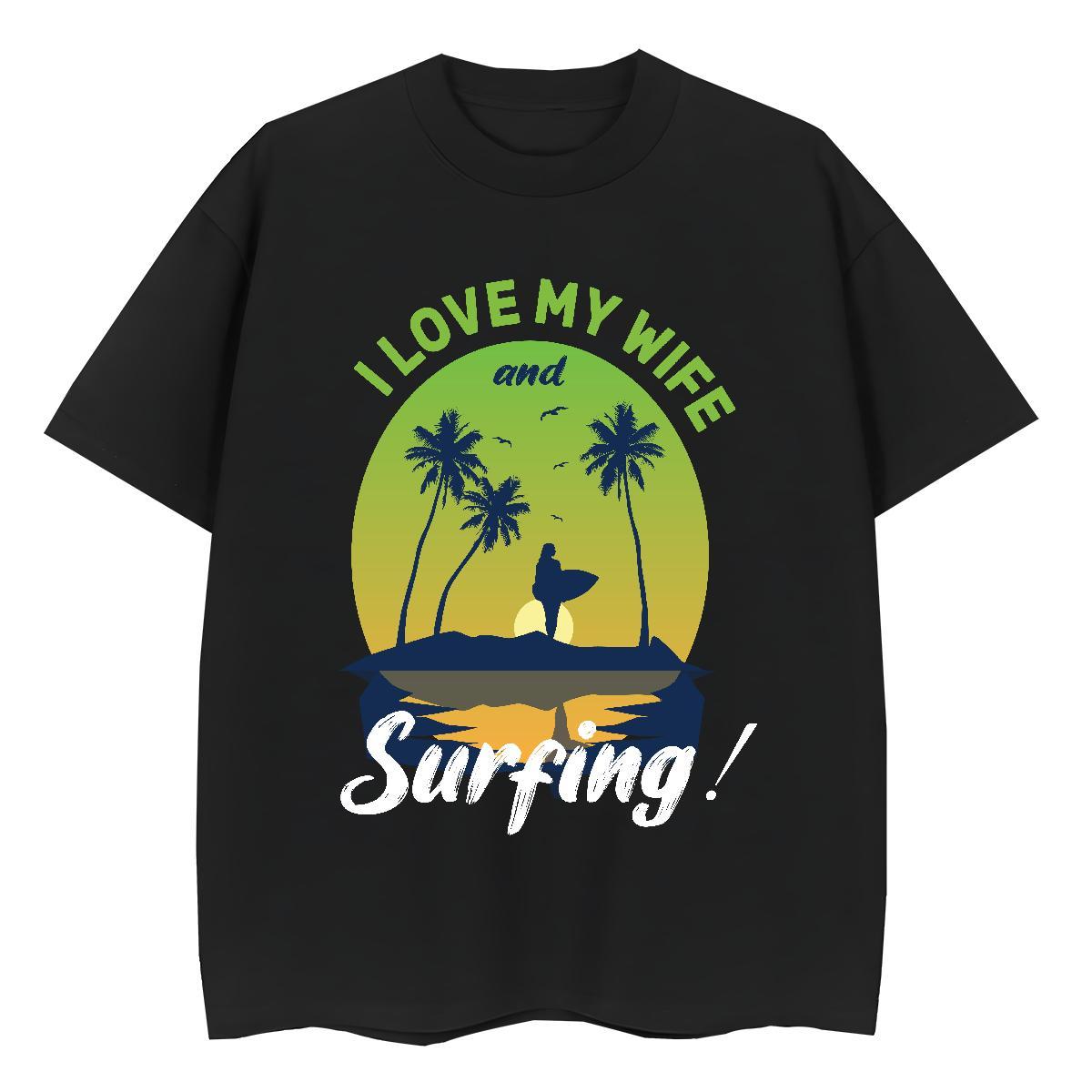 DIY Couples T Shirts Hip Hop Crew Neck Breathable Tees Lady 230g 100% Cotton sea Cartoon Printing L-4XL T shirt