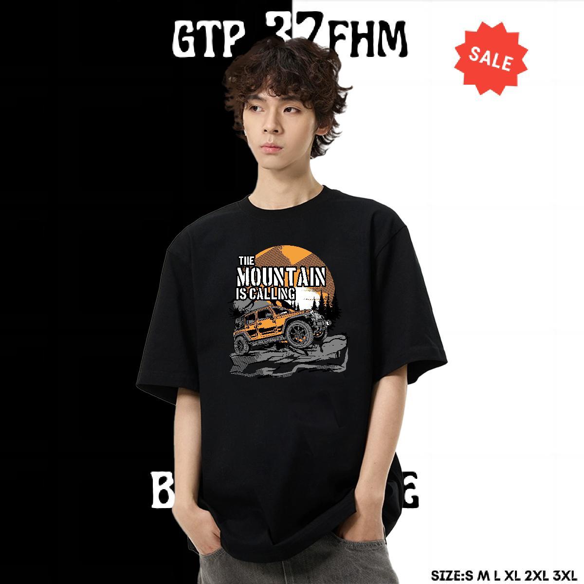 Unisex Tshirt for Man Woman High Street Hip Hop 230g 100% Cotton Asian Size Crew Neck off-road vehicle T shirt 2024 Summer Tops Shirt