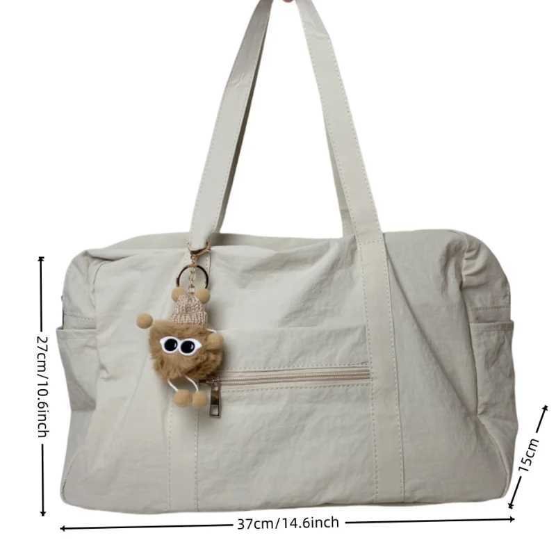 New High Capacity Travel Bag Portable Lightweight Casual Shoulder Bag Womens Class Commuting Sports Yoga Tote Bag CL240820