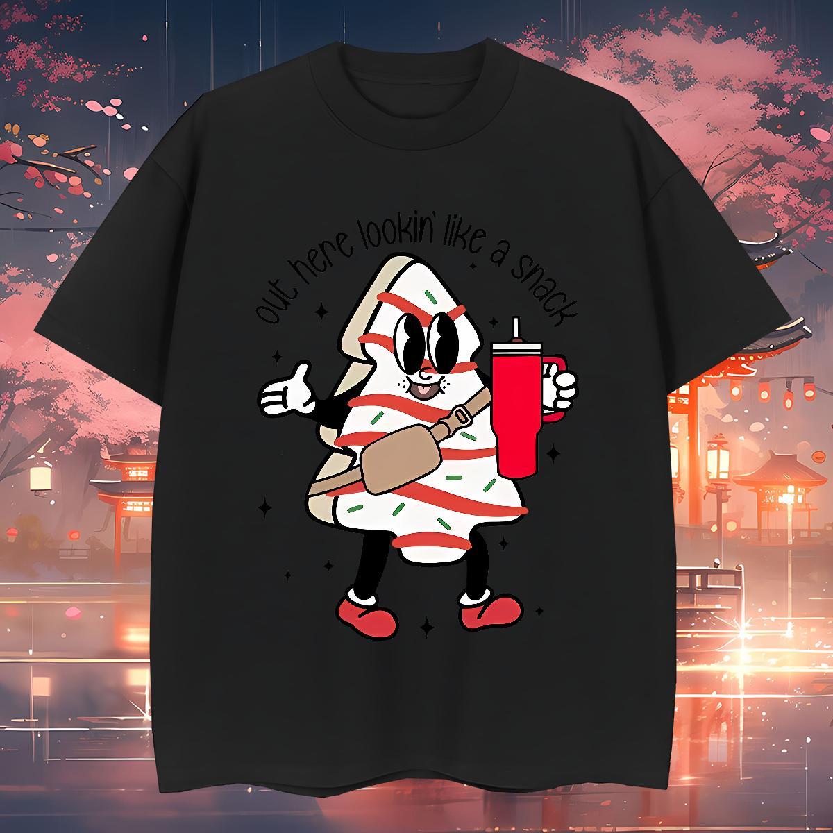 New Men Tshirts drink juice Sport 230g Pure Cotton Tops Tees Crew Neck Breathable Cool Design T Shirts Men Plus Size Cartoon