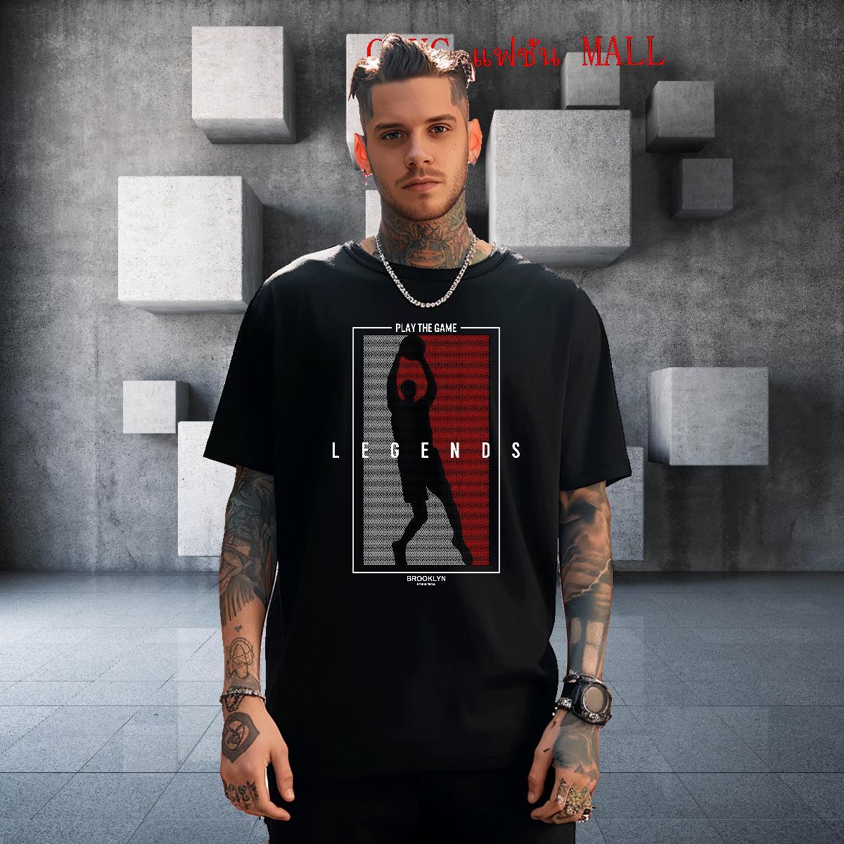 Cool Men Clothes T-Shirt Street wear Hip Hop 100% Cotton 230g Graphic Breathable basketball Men T Shirts 2024 DIY Polos