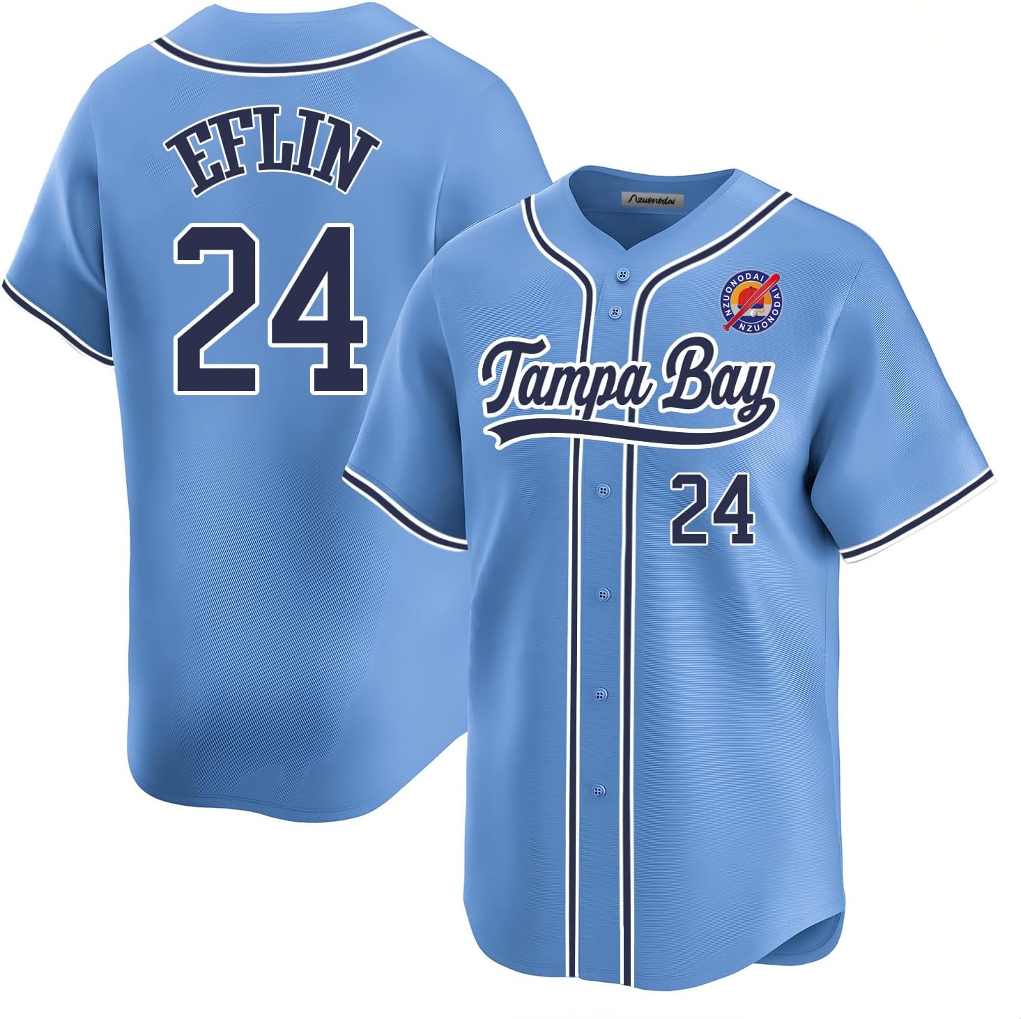 Mens/Youth Tampa Light Baseball ed Jerseys