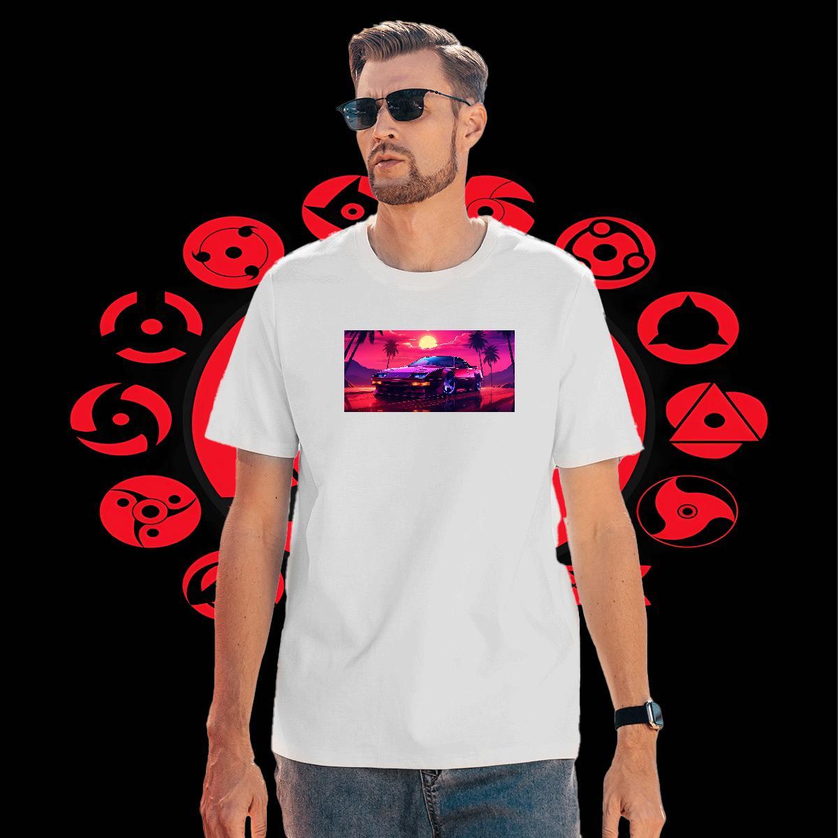 Loose Men Tees Hip Hop Street 100% Cotton 230g Black Oversized Short Sleeve O-Neck car Mens T Shirts Brand Clothings