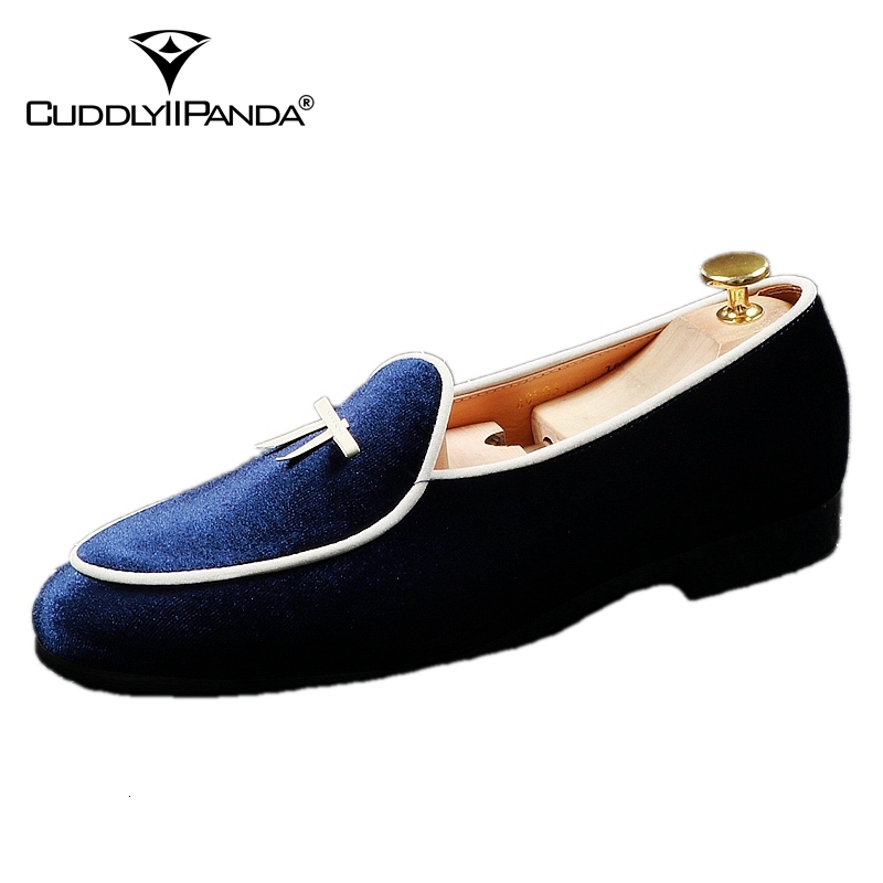 Cuddlyiipanda Fashion Men Suede Leather Male Dress Wedding Classic Business Party Office Loafers Men's Flats Driving Shoes
