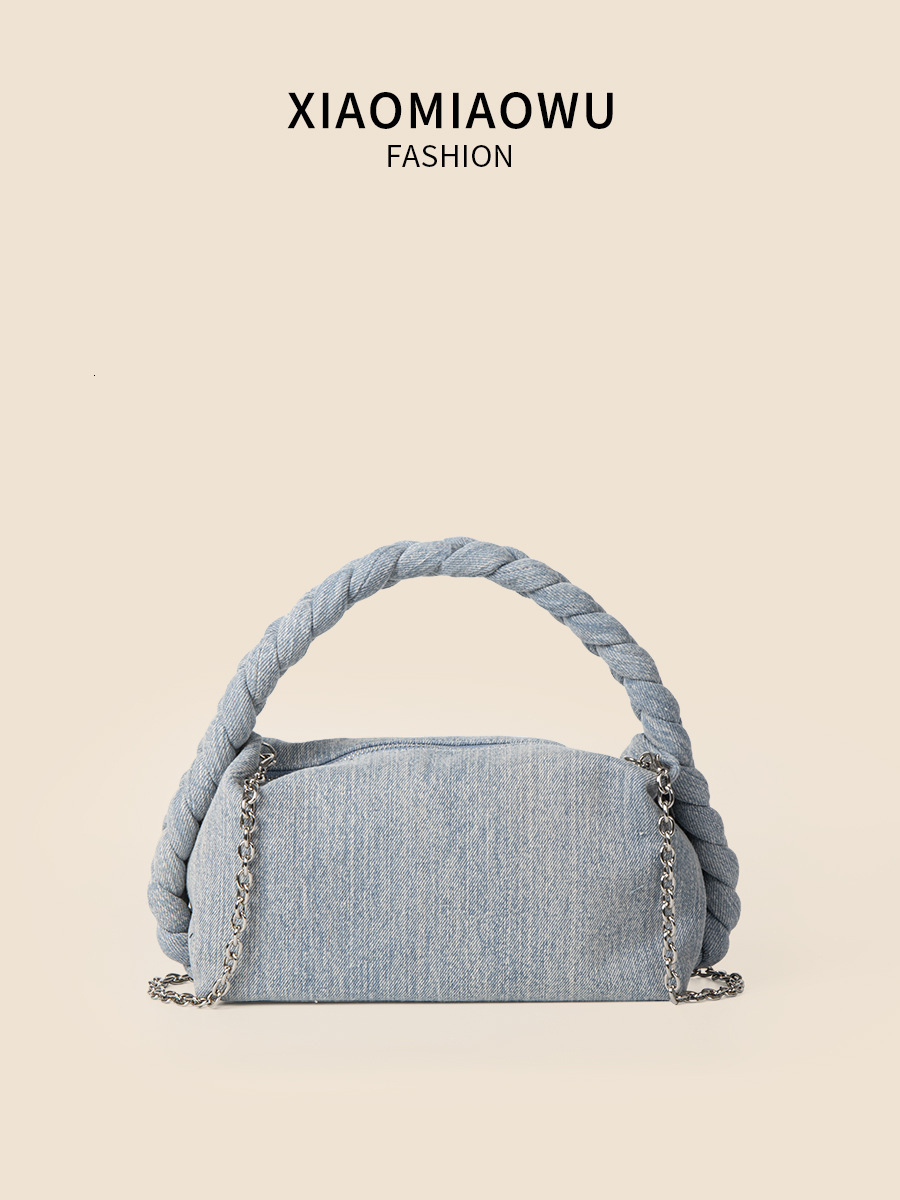 Versatile summer crossbody chain bag, high-end sense, niche temperament, denim commuting, student women's handbag