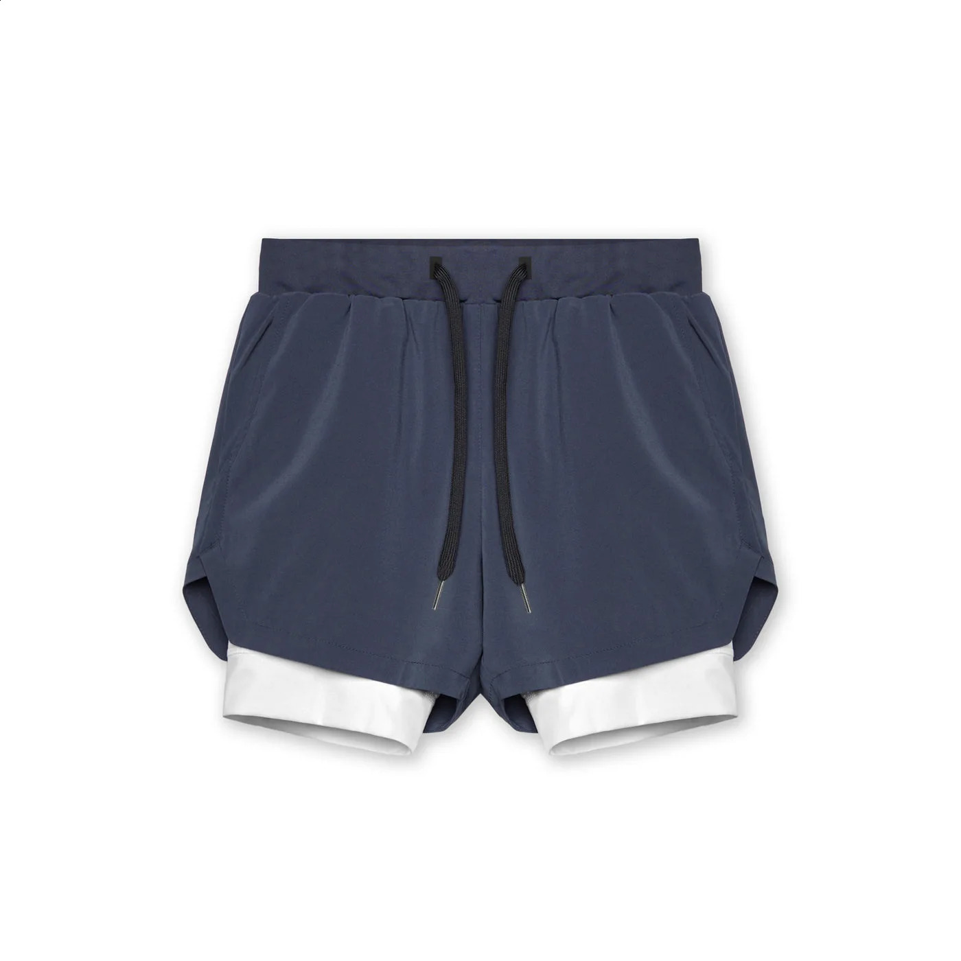 Mens Sports Shorts 2in1 Running Double layered Breathable Fitness Training 240819
