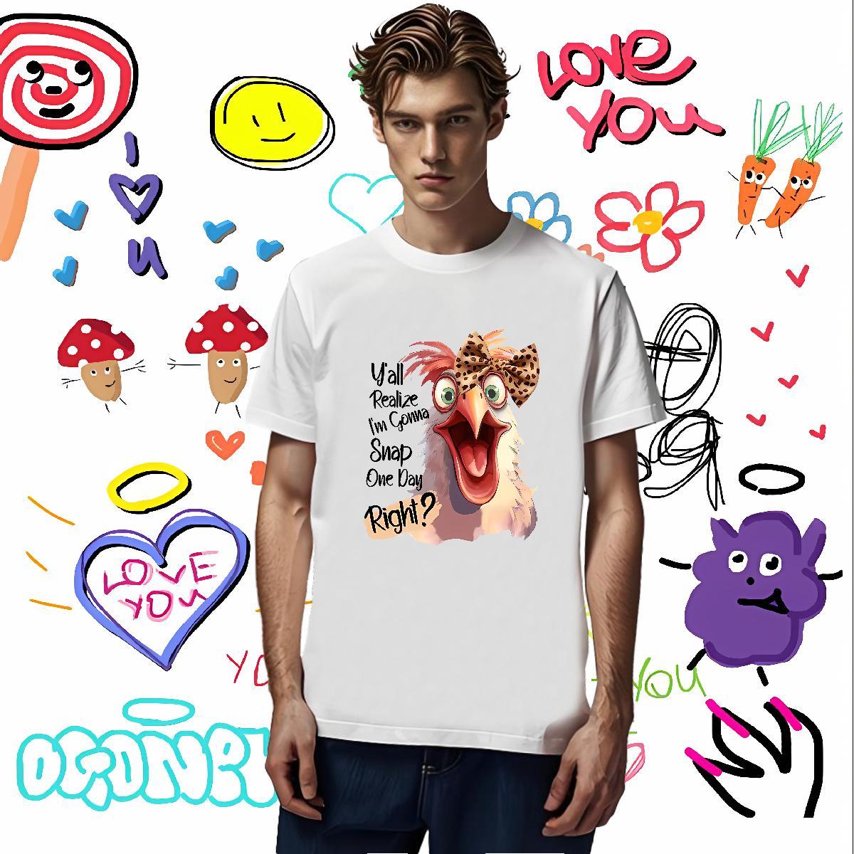 Man T Shirts 230g Cotton cock Summer Casual Breathable Soft White Plus Size Men Tshirts Casual New Free Shipping Tops
