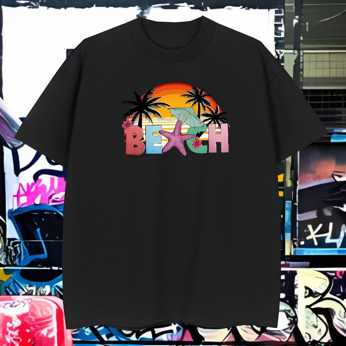 Fashion Design Couples T Shirts sun Home Outdoor 230g Pure Cotton Tops Shirt Crew Neck Designer Man T Shirts Custom Printing