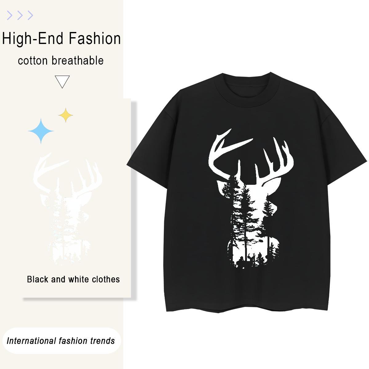 Designer Women Tees Casual Beach Breathable Short Sleeve Top Tees Comfortable 230g Cotton Hand drawn Cartoon Printing L-4XL Woman T Shirts