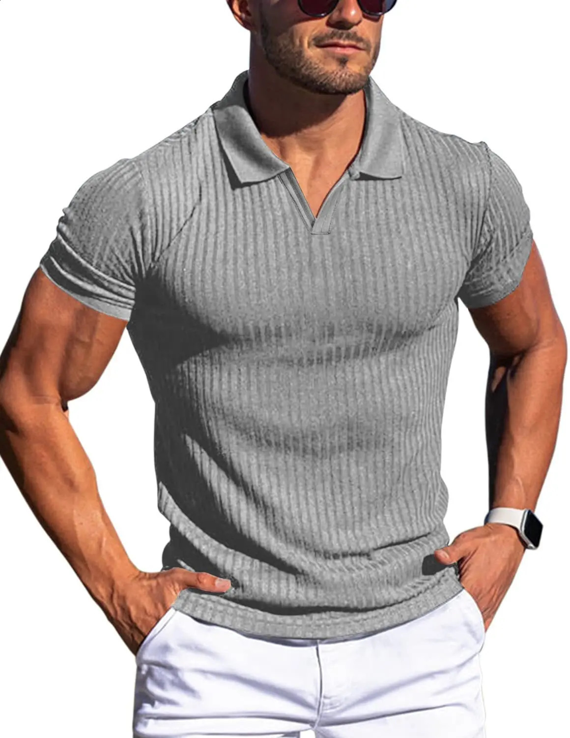 Summer Classic cultivate ones moral character Polo Shirt Men Short Sleeve Tee Shirt Breathable Casual POLO shirt 240820