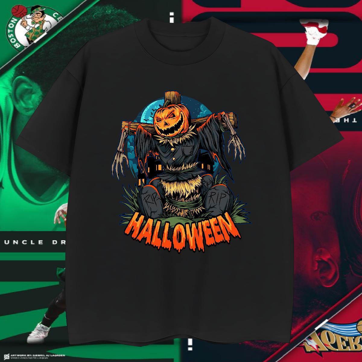 Loose Men T Shirts halloween Breathable Soft Hip Hop Street Custom Cartoon 100% Cotton 230g Mens Tshirts Designer Fashion Tees