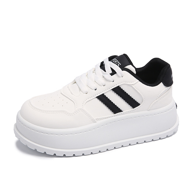 Ddmysports Autumn New Ins Korean Edition White Student Fashion Thick Soled Women S Versatile Casual Sports Shoes JC OUTDOOR