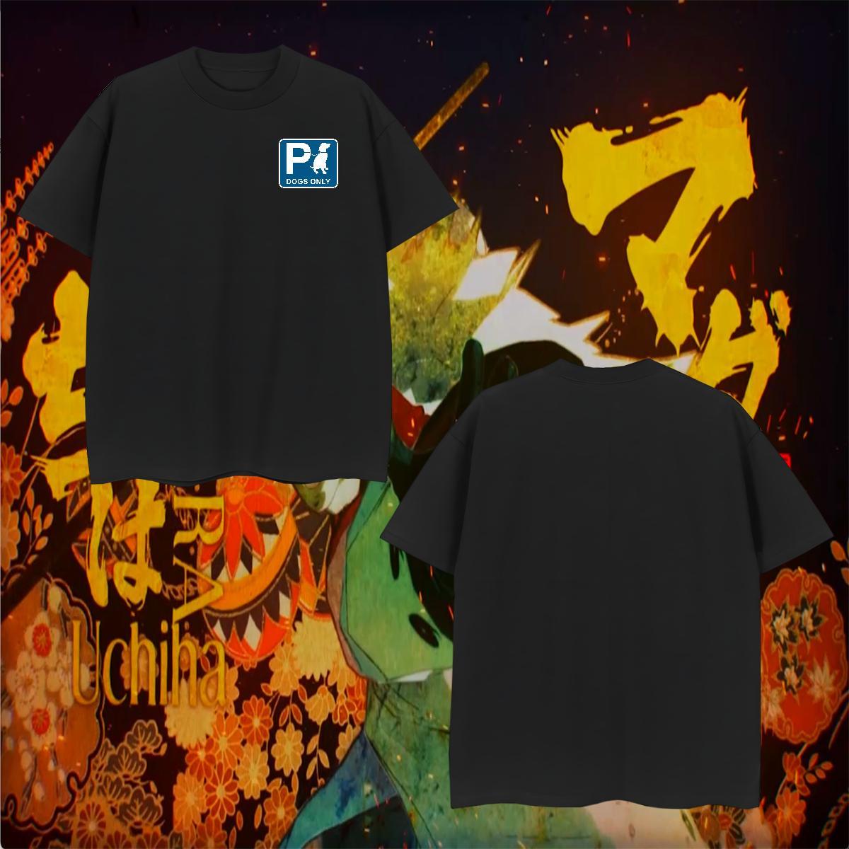 2024 New Couples T Shirts dog Sports Casual 230g Cotton Polos Pure Cotton Loose Fit T-Shirts Custom Printed