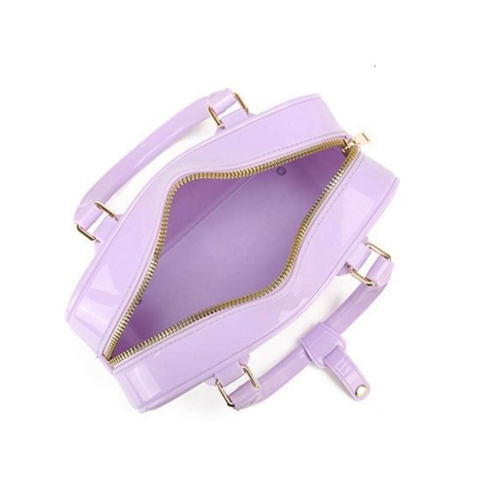 PVC Jelly Fashionable Versatile Soft Handle Handbag, Stainproof And Easy To Wash, Summer Women's Diagonal Cross Bag