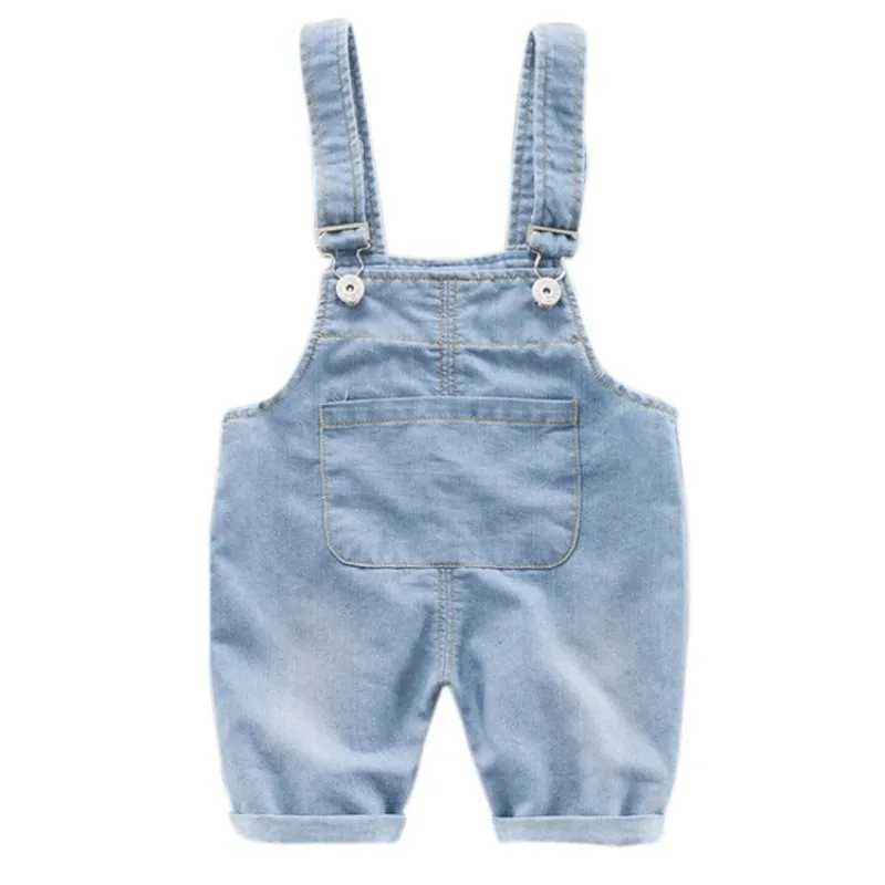 Jean Overalls a little girl and boy cute jeans with adjustable shoulder straps for toddlers W241227