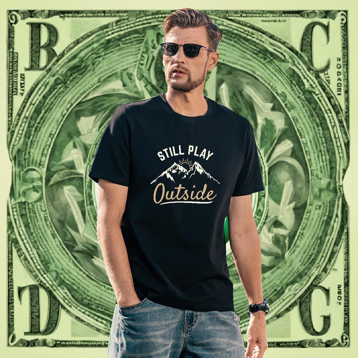 Unisex Men Tshirts Daily Outfit 230g Pure Cotton Custom Cartoon O-Neck Short Sleeve monogram T-Shirts Designer Fashion Wear