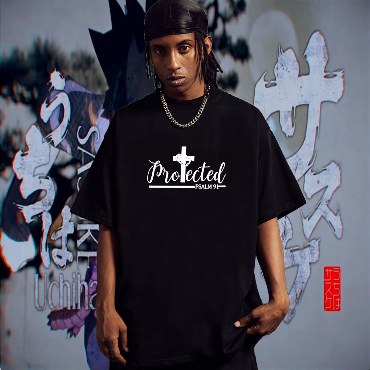 High Quality Men Tshirts Hip Hop 230g 100% Cotton Skull Breathable letter T Shirts Men Designer Polos