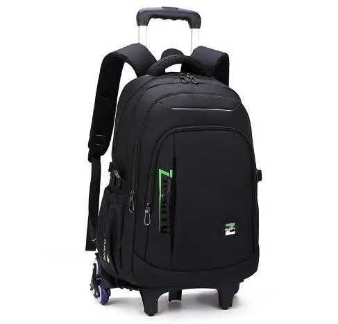 kids School Wheeled Backpack bag boys School Trolley Bag for primary school Wheeled bag for teenagers School travel trolley bag Y240820