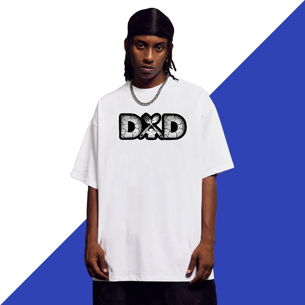 Loose Men Tshirts Outdoor 230g Cotton DIY Short Sleeve O-Neck letter Mens T Shirts Wholesale Tops