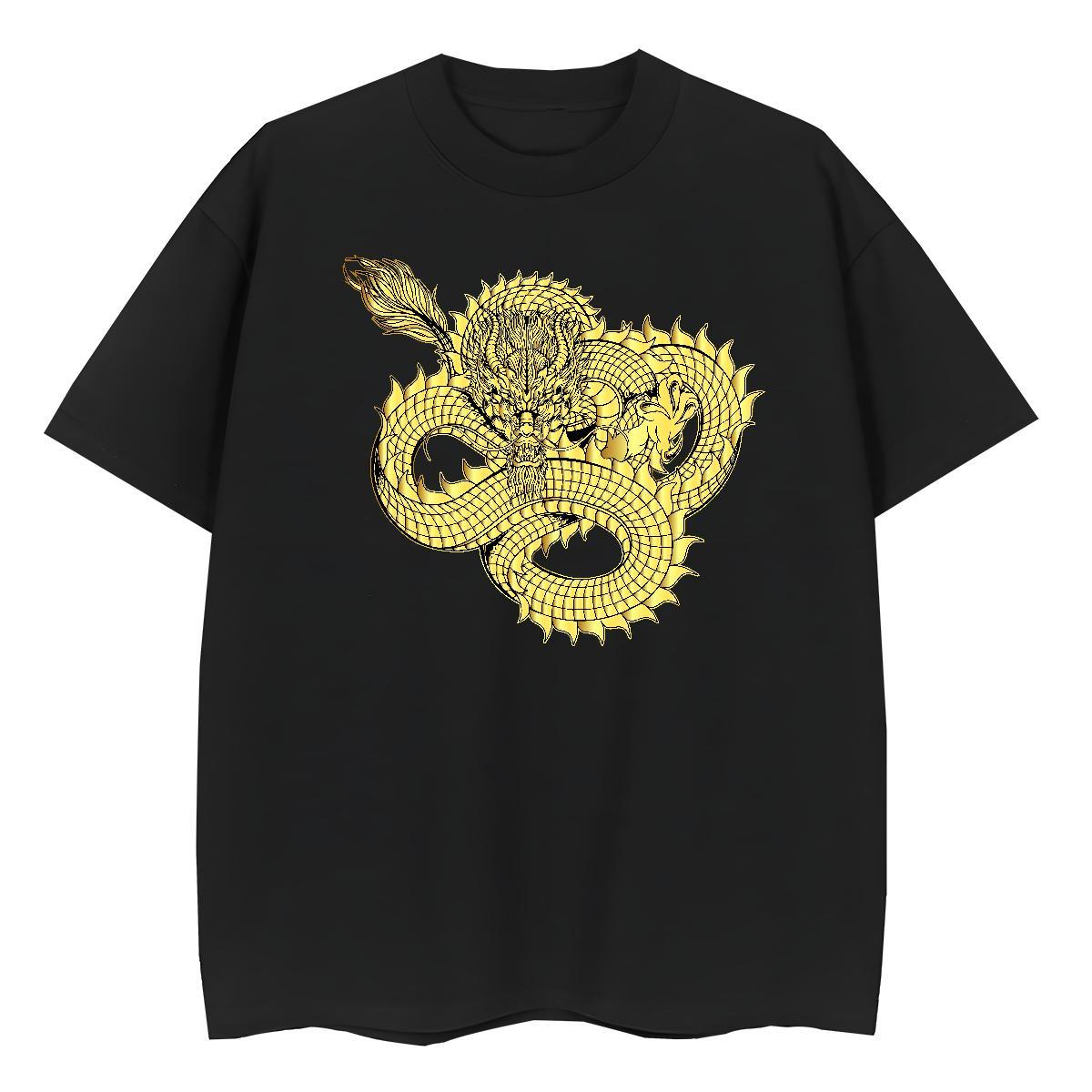 Man T Shirts 230g 100% Cotton fierce Hip Hop Street O-Neck Short Sleeve Anime Print Men Clothes T-Shirt 2024 Designer Unisex Tees Shirts