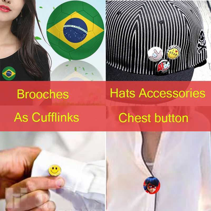 Capybara Brooches Badge Pin Kawai Cartoon Animal Fun Brooch Harajuku Clothing Decoration Money Bag Accessories W240815