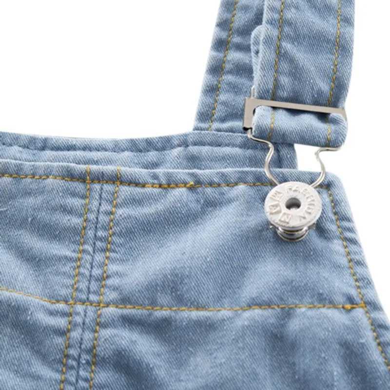 Jean Overalls a little girl and boy cute jeans with adjustable shoulder straps for toddlers W241227