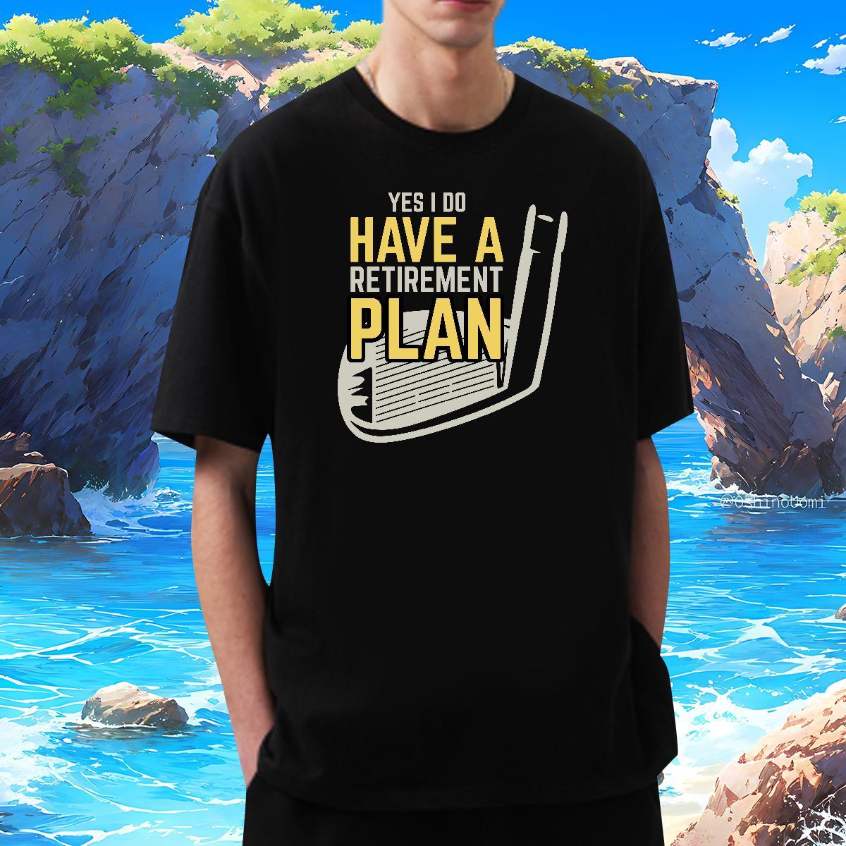 Comfortable have a plan 230g Cotton Men Tops Tees Daily Outfit Breathable Crew Neck Mens T Shirts Brand Custom Printed Wear