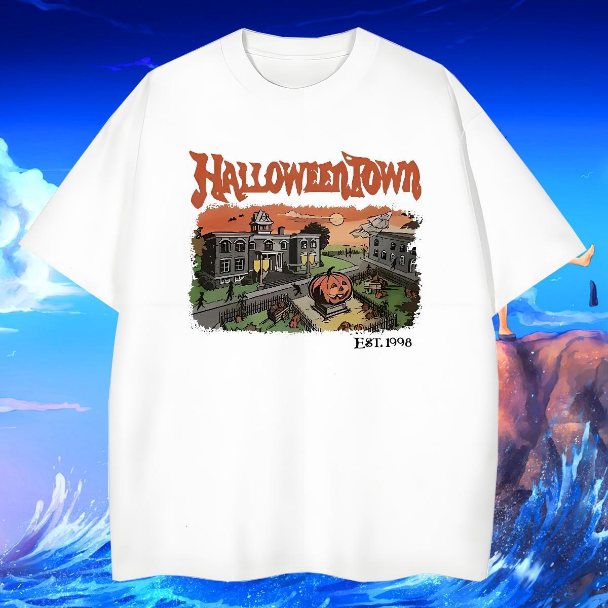 Fashion Design Men Tshirts pumpkin Daily Wear 230g Cotton Top Tees Breathable Free Shipping Men T Shirts Oversized 4XL
