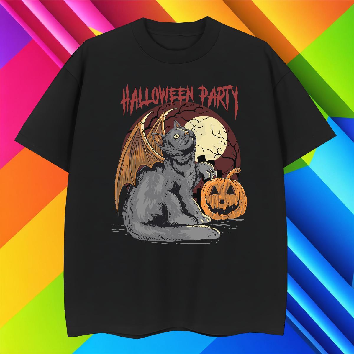 Casual New Mens Tshirts halloween High Street Hip Hop 230g 100% Cotton Tee Shirt Short Sleeve O-Neck TOP Quality T Shirt For Man Floral Print