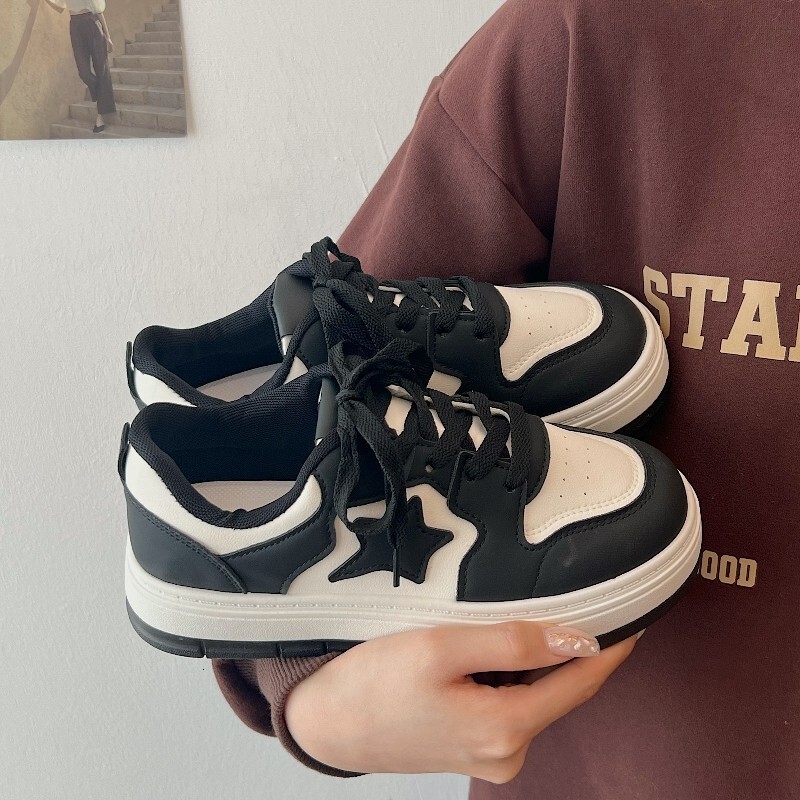 Ddmysports Small Niche Board For Women Spring And Summer New Korean Version Thick Soled Star Shoes Casual Junior High School Female Student OUTDOOR
