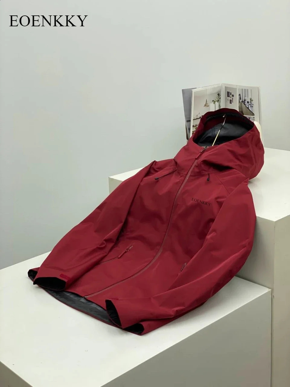 highquality EOENKKY ski jacket embroidered test version LT mens waterproof outdoor mountain 240819
