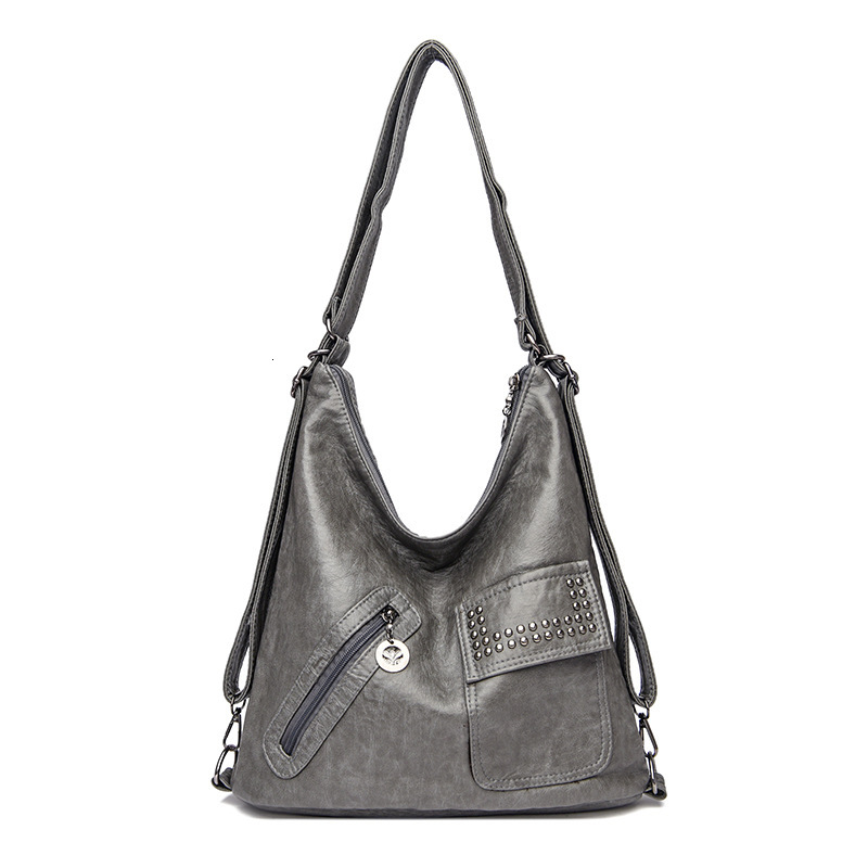 New Fashion Shoulder Bag Simple and Casual Multi functional Women's Backpack