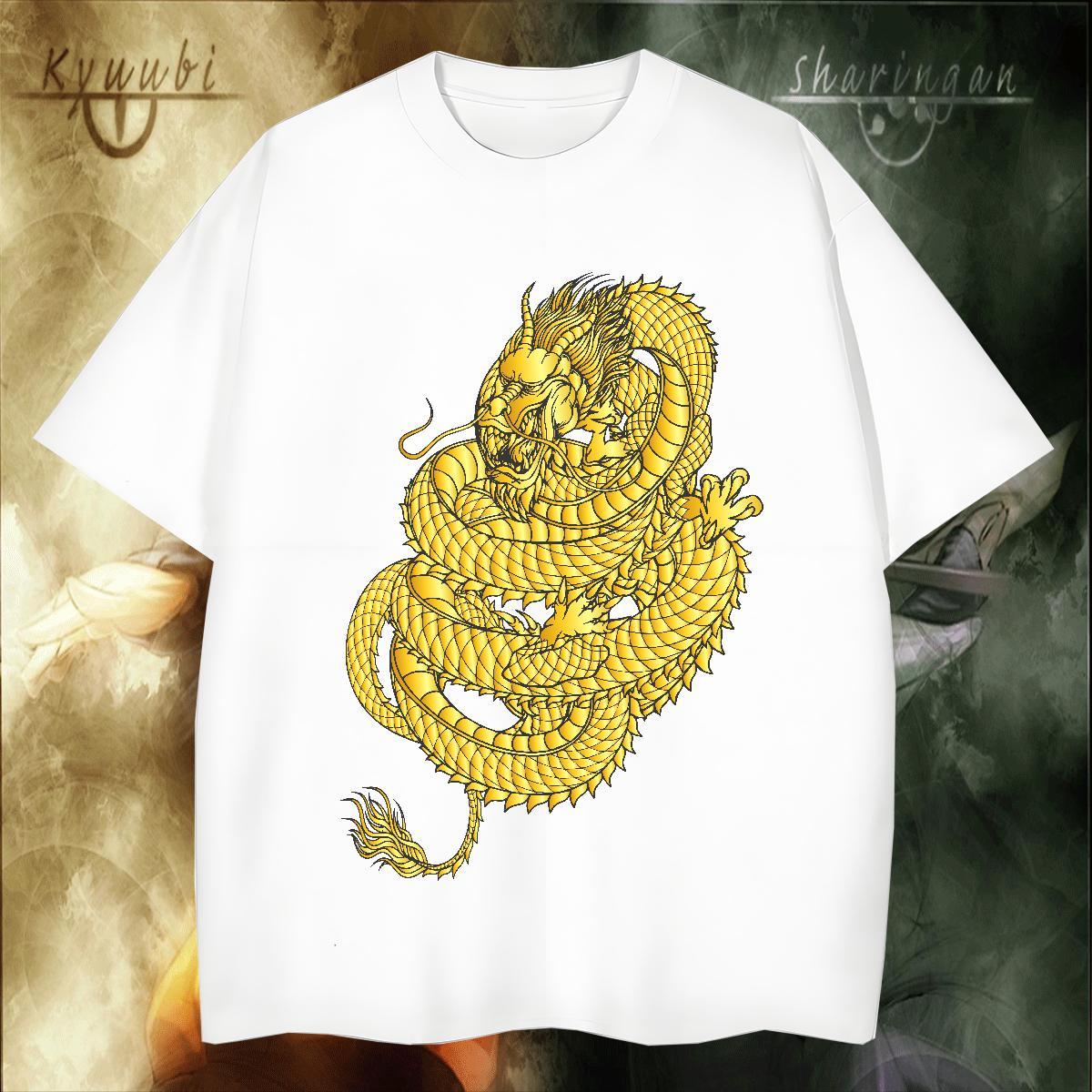 Soft dragon Mens T Shirts Daily Wear Tshirts 100% Cotton 230g Fashion Designer O Neck Short Sleeves Graphic Clothes