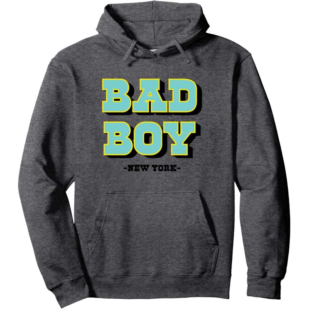 Hoodie for Mens Womens I Love York This is My Bad Boy New York City Graphic Pullover Hoodie Hoodies sweatshirt pullover jacket Long sleeve
