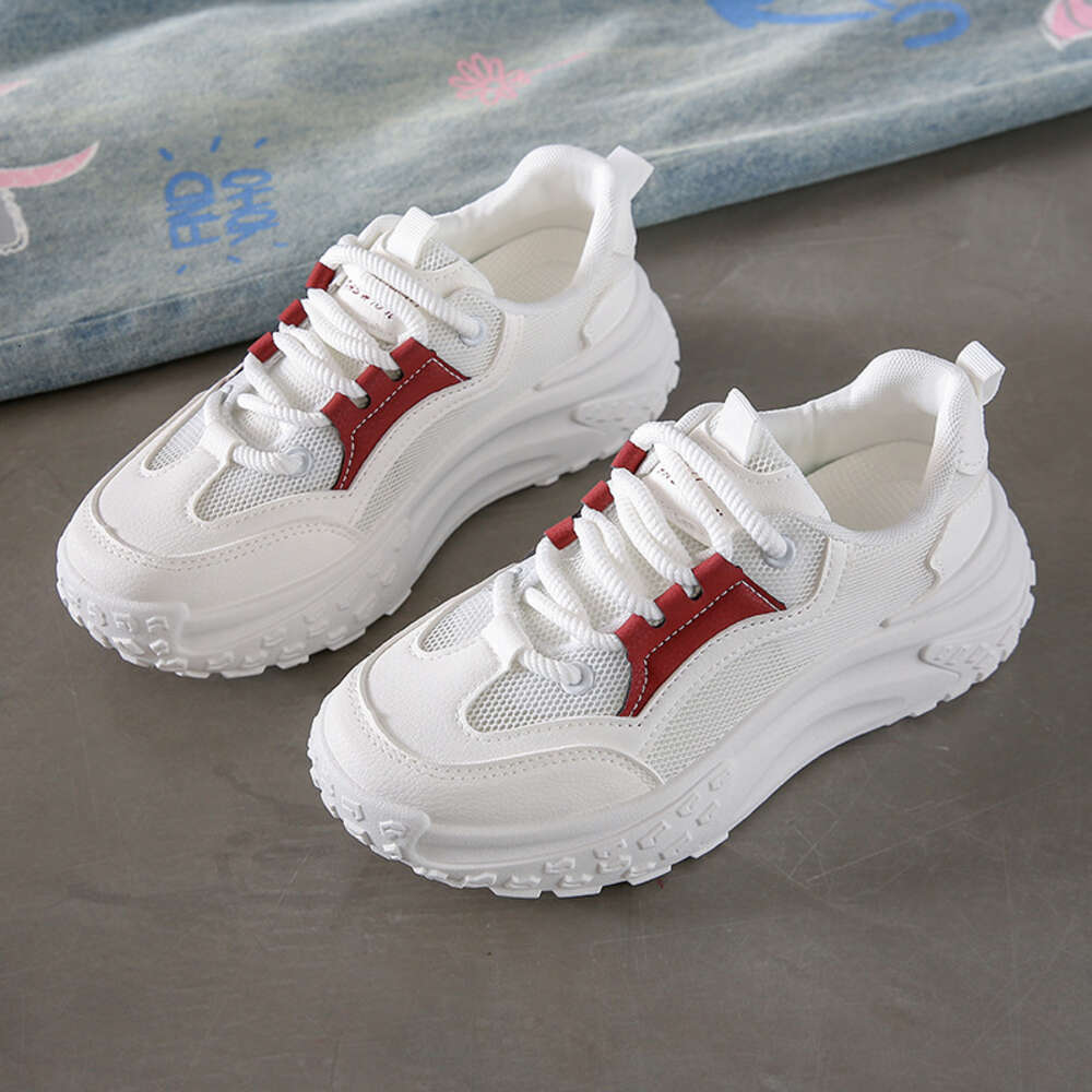 Ddmysports Summer New Instagram Korean Edition Ollow Dad Female Students Thick Sole Versatile Casual Sports Shoes JC OUTDOOR