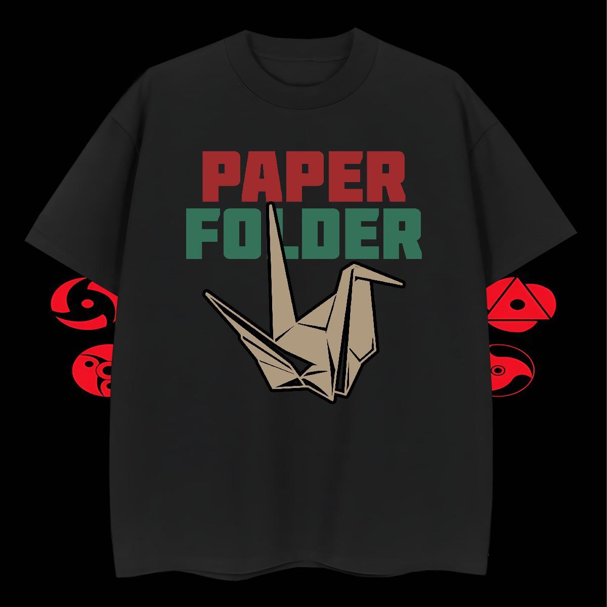 TOP Quality Tshirt for Man Woman Casual Daily Wear 230g Cotton DIY Logo Oversized Pure Cotton origami crane Man T Shirts New Arrival Clothings