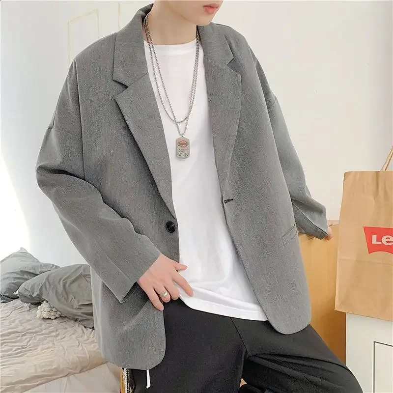Linen mens jacket plus size oversized party summer original casual highquality fashion classic 240819