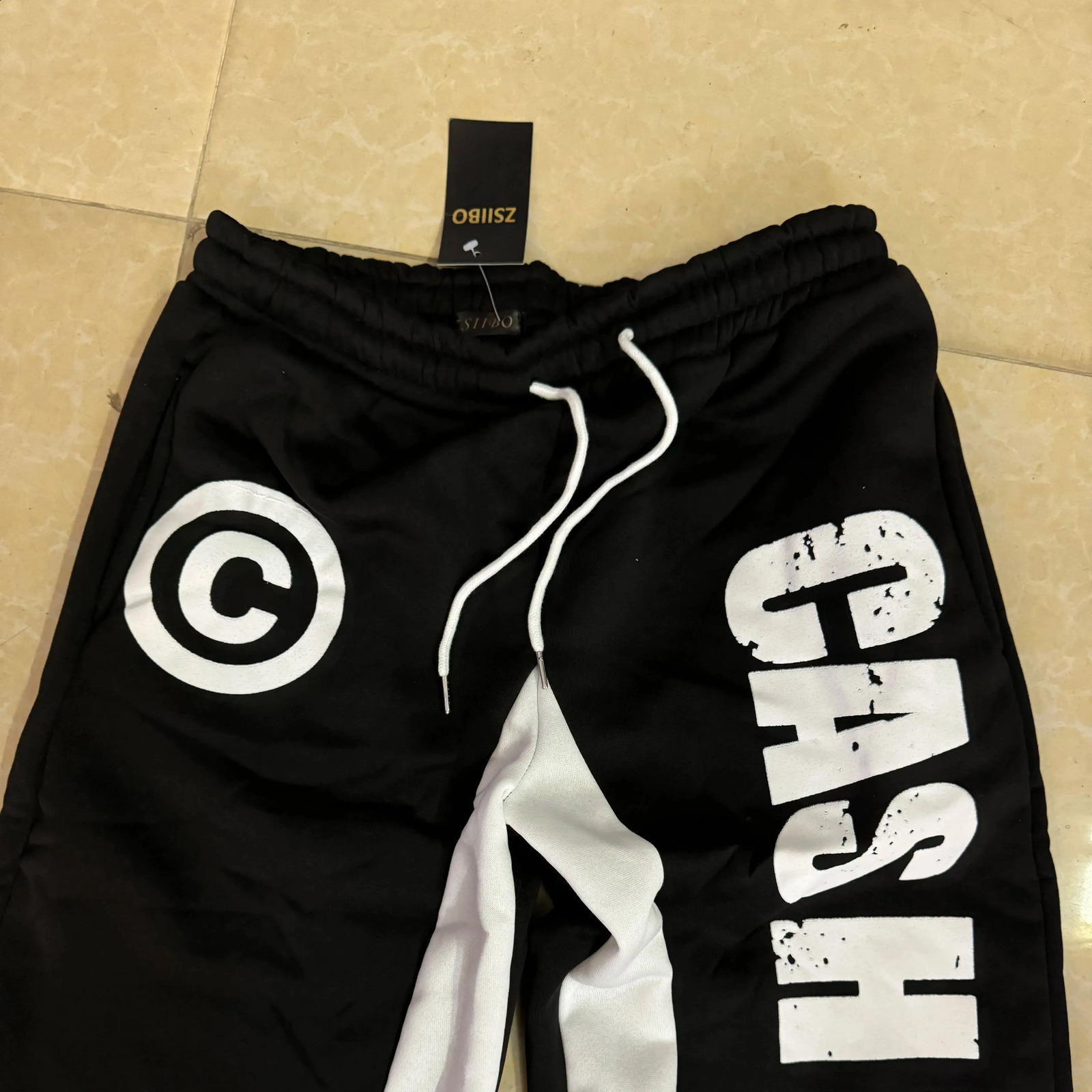 Zsiibo Y2K Womens Sweatpants Bottom printing Stretch Casual Pants Oversize streetwear High Street Vintage Hip Hop Pop Halloween Z260314