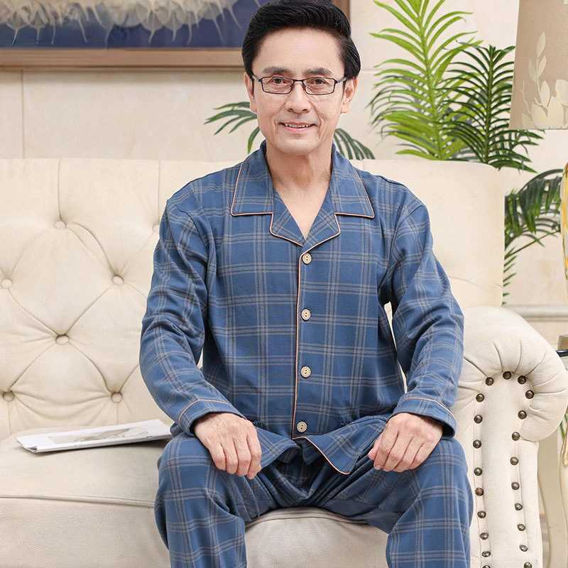 Luxury brand sleepwear mens sleepwear set long sleeved open top pants two pieces of autumn casual wear flat bottomed sleepwear loose oversizedW240719