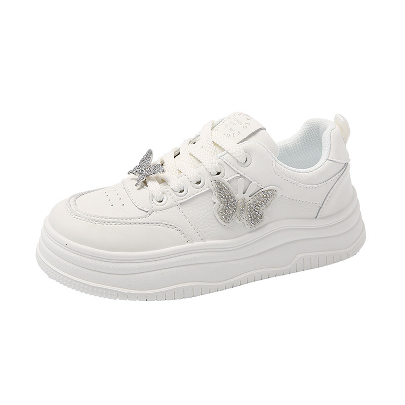 Ddmysports Summer New Ins Korean Edition Trendy Little White For Female Students Thick Bottom Versatile Casual Sports Board Shoes Y OUTDOOR