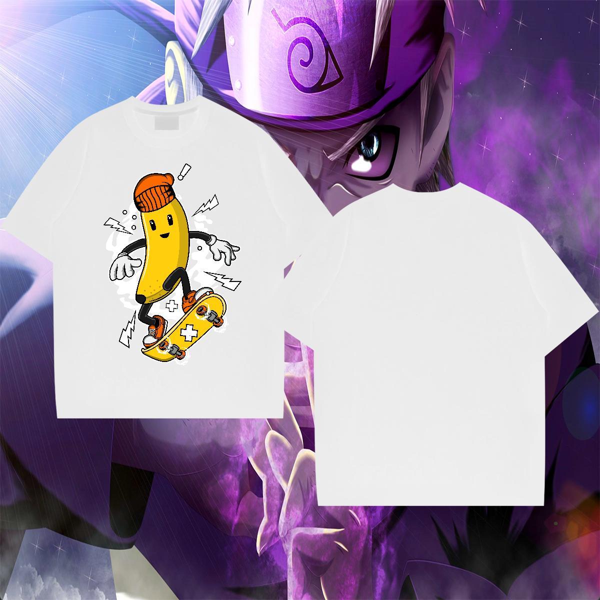 Cool Design Men Tops Tees Daily Wear 230g 100% Cotton Oversized 3XL 4XL Crew Neck banana Mens T Shirts Classic Casual Tees Shirts
