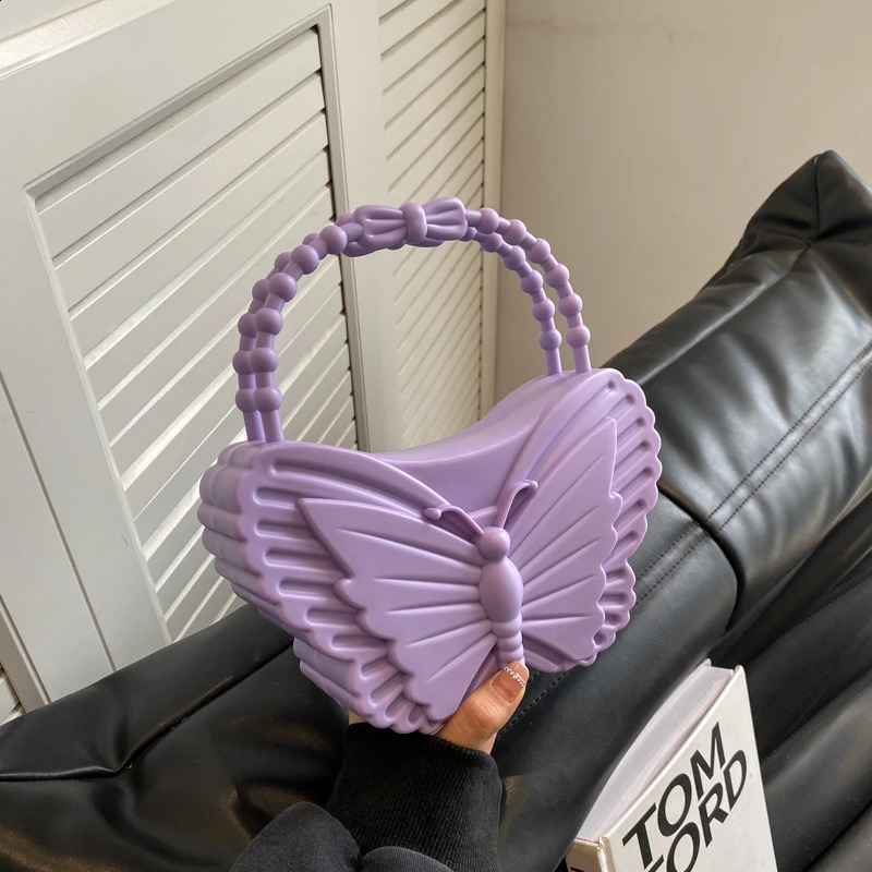 Trendy Butterfly Tote Clutch Bag Handbags and Purses 2023 Ladies Evening Bags High Quality 240819
