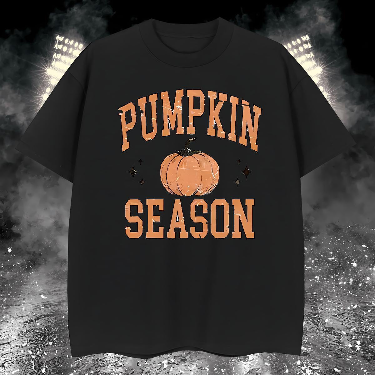 2024 Designer Men Clothes T-Shirt pumpkin Daily Wear 100% Cotton 230g Tops Short Sleeve O-Neck Wholesale T Shirts Men Custom Print Plus Size