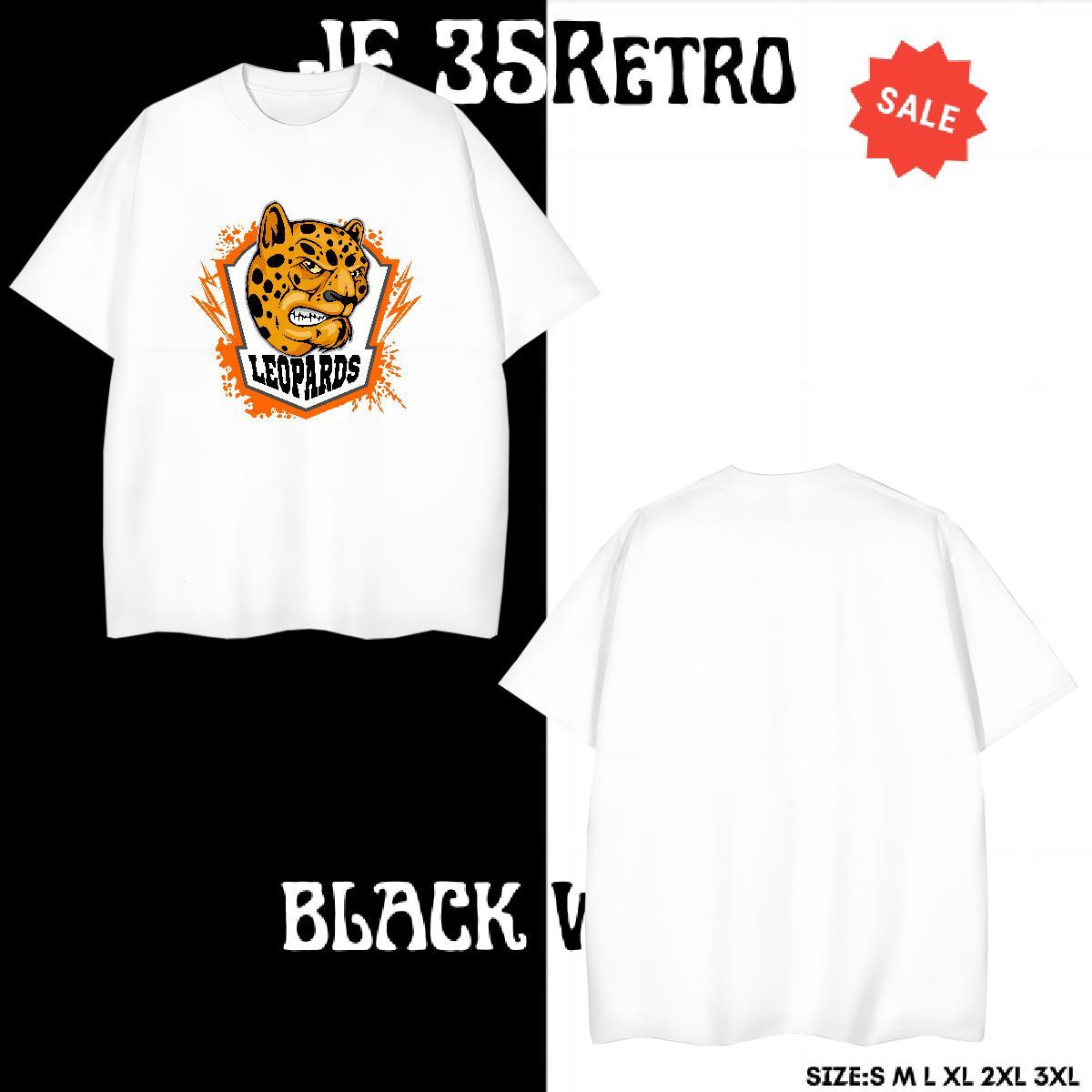 Free Shipping T Shirts Men leopard Breathable Daily Outfit Customized Print 230g Cotton Couples T Shirts 2024 Clothes