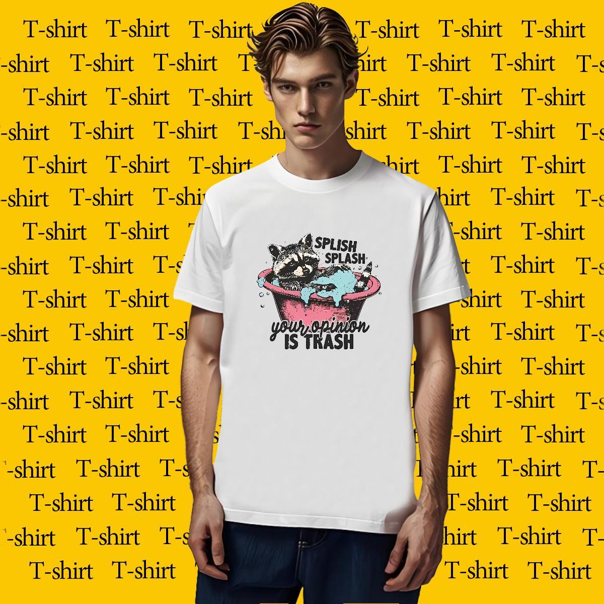 Classic Casual Tshirt for Man Woman animals Casual Beach 230g Pure Cotton Wear Breathable Short Sleeve Cool Design T-Shirts for Men White Plus Size