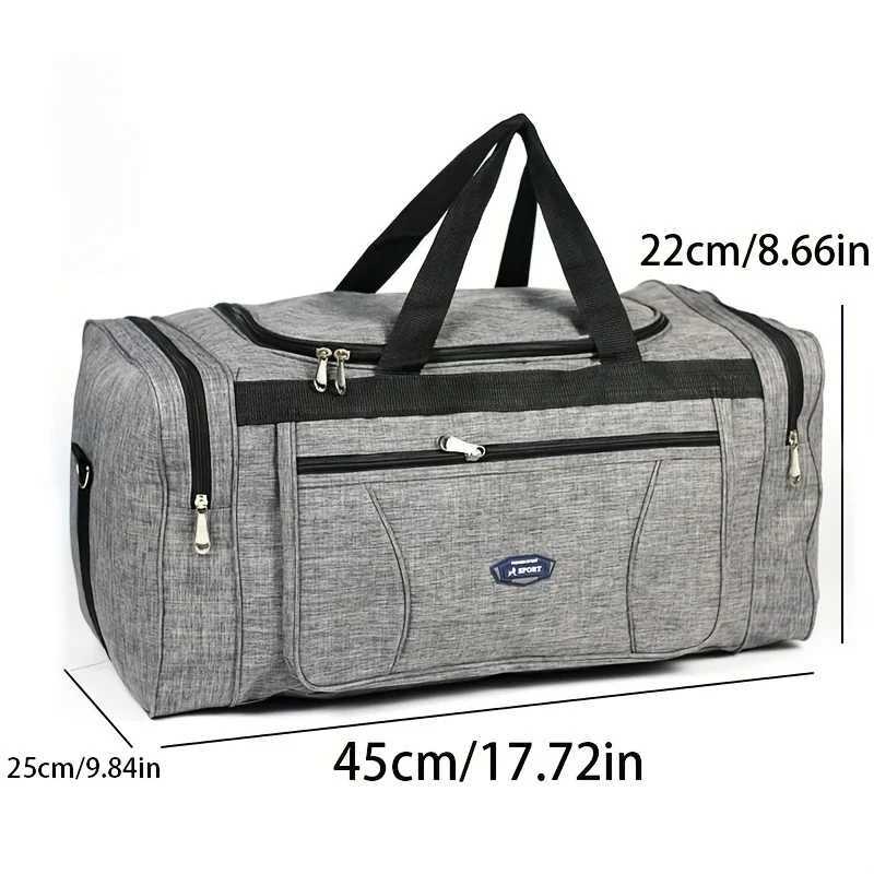 Oxford Men Travel Waterproof Bags Business Large Capacity Handbag Shoulder Outdoor Tote Duffle Multifunctional Casual CL240820