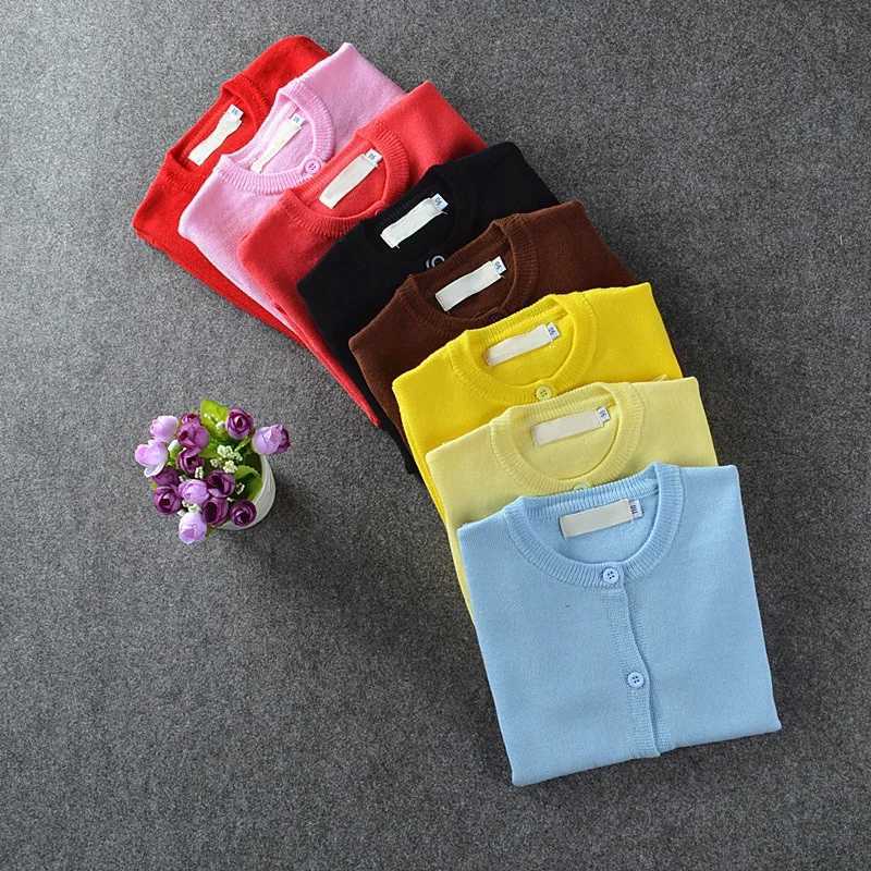 Autumn Cotton Sweater Spring Kids Baby Children Clothing Boys Girls Knitted Cardigan Sweater TopXJ240819