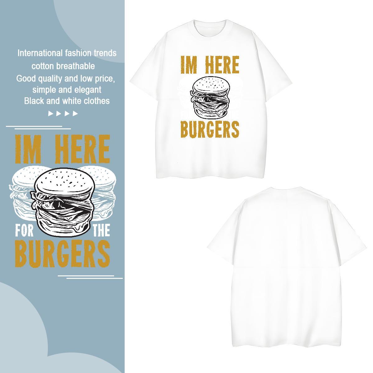 Popular monogram 100% Cotton 230g Mens Tshirts Daily Outfit Short Sleeve Soft Mens T Shirts 2024 Oversized 3XL 4XL Tops Tees