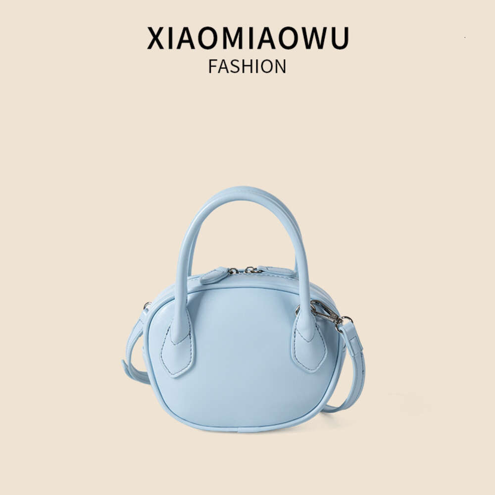 Fashion Korean version bowling bag, women's Boston Xia Xiaoxiang style, high-end and niche temperament, crossbody handbag